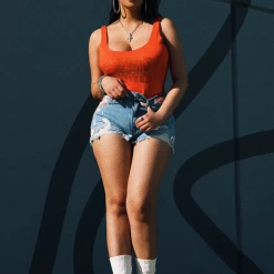 Wholesale ❤️ WOMENS TOPS Best Seller MARINA BODYSUIT-RED 🎉 7 WOMENS TOPS Best Seller MARINA BODYSUIT-RED