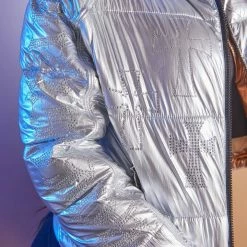 Cheap 😍 WOMENS OUTERWEAR VERGE PUFFER JACKET-SILVER 🛒 17 WOMENS OUTERWEAR VERGE PUFFER JACKET-SILVER