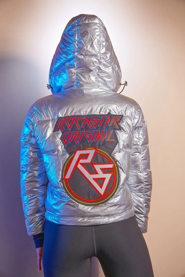 Cheap 😍 WOMENS OUTERWEAR VERGE PUFFER JACKET-SILVER 🛒 8 WOMENS OUTERWEAR VERGE PUFFER JACKET-SILVER