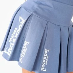 WOMENS DRESSES KATIA CORSET SKIRT SET - DENIM BLUE