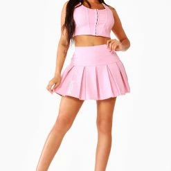 WOMENS DRESSES Best Seller KATIA CORSET SKIRT SET - MAUVE