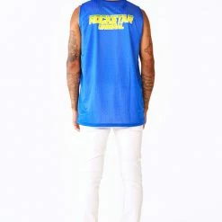 MENS TANKS GIMZO JERSEY - BLUE