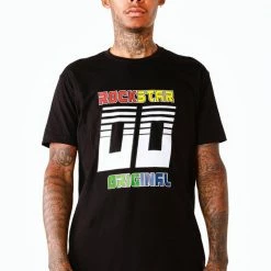 MENS TRACK SETS JEROME T-SHIRT TRACK SET- BLK/WHT