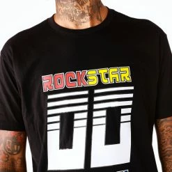 MENS TRACK SETS JEROME T-SHIRT TRACK SET- BLK/WHT