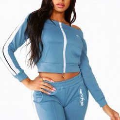 WOMENS SHORT SETS ZENYA SHORT SET - BLUE