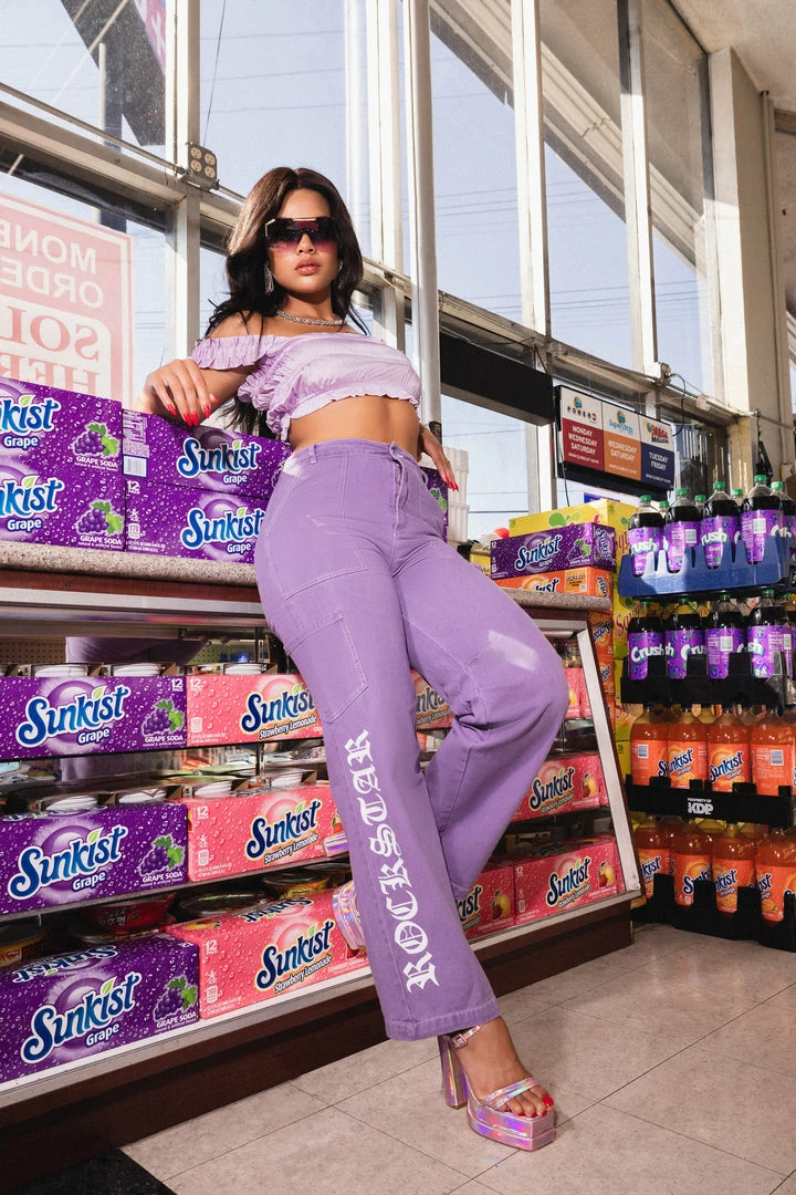 Cheap ❤️ WOMENS TOPS Best Seller JALIYAH CROP TANK-LAVENDER 😍 3 WOMENS TOPS Best Seller JALIYAH CROP TANK-LAVENDER