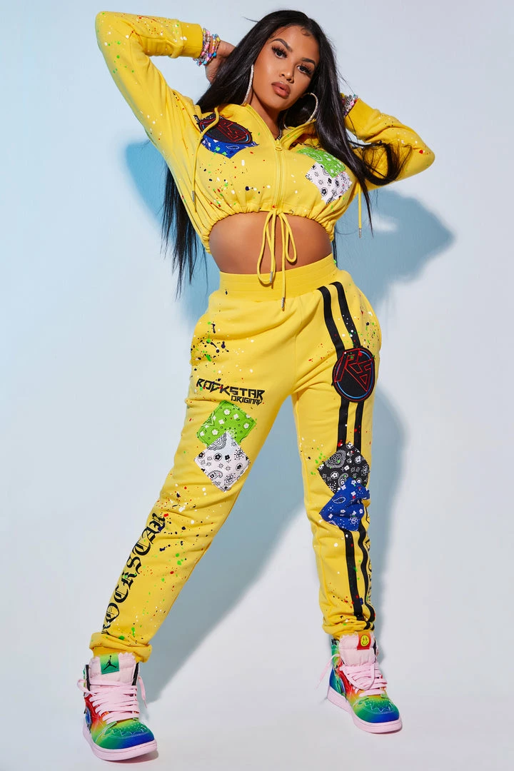 Outlet ✔️ WOMENS TRACK SETS AMBER TRACKSET-YELLOW 🎉 2 WOMENS TRACK SETS AMBER TRACKSET-YELLOW