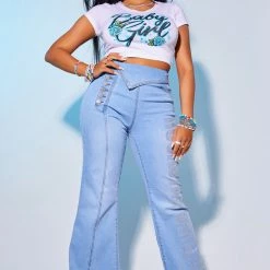 WOMENS TEES Best Seller INDIA LOVE IN BABY GIRL AIRBRUSH TEE-WHITE