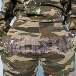 WOMENS TRACK SETS PRETTY GIRL TRACKSET-CAMO