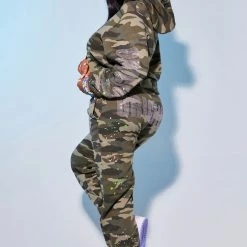 WOMENS TRACK SETS PRETTY GIRL TRACKSET-CAMO