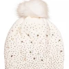 WOMENS ACCESSORIES Best Seller ICY BLING BEANIE-WHITE