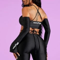 WOMENS ACTIVE SHORT SETS AMETHYST SHORT SET - BLACK