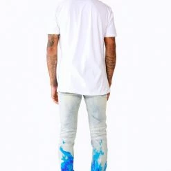 MENS JEANS MILLER JEAN- WHITE Denim