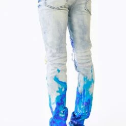 MENS JEANS MILLER JEAN- WHITE Denim