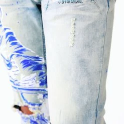 MENS JEANS MILLER JEAN- WHITE Denim