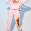 WOMENS TRACK SETS JASMIN OVERSIZED TRACKSET-PINK