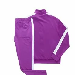 MENS TRACK SETS AGUSTIN GRAPHIC TRACK SET-PURPLE