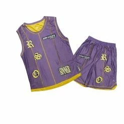 MENS SHORT SETS ALRICK GRAPHIC SHORT SET-PURPLE
