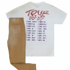 MENS TRACK SETS ANGUS T-SHIRT/JOGGER SET-BEIGE