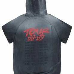 Flash Sale 🎁 MENS HOODIES & SWEATSHIRTS ANGUS SHORT SLEEVE HOODIE-BLACK ✨ 5 MENS HOODIES & SWEATSHIRTS ANGUS SHORT SLEEVE HOODIE-BLACK