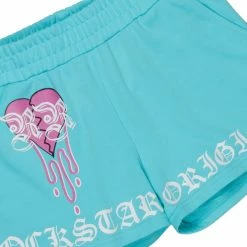WOMENS SHORT SETS ANNETTE SHORT SET-TURQUOISE