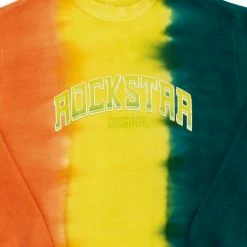 MENS HOODIES & SWEATSHIRTS ATHAN CREWNECK-ORANGE Tops