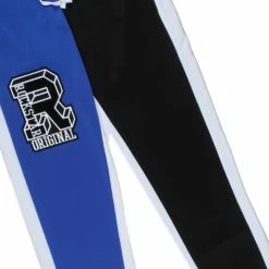 MENS TRACK SETS DRAX T-SHIRT/TRACK PANT SET-WHITE/BLUE