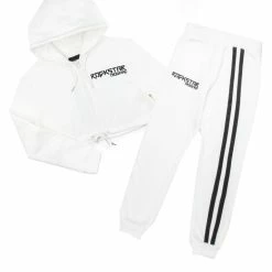 WOMENS TRACK SETS AVERY TRACKSET - WHITE