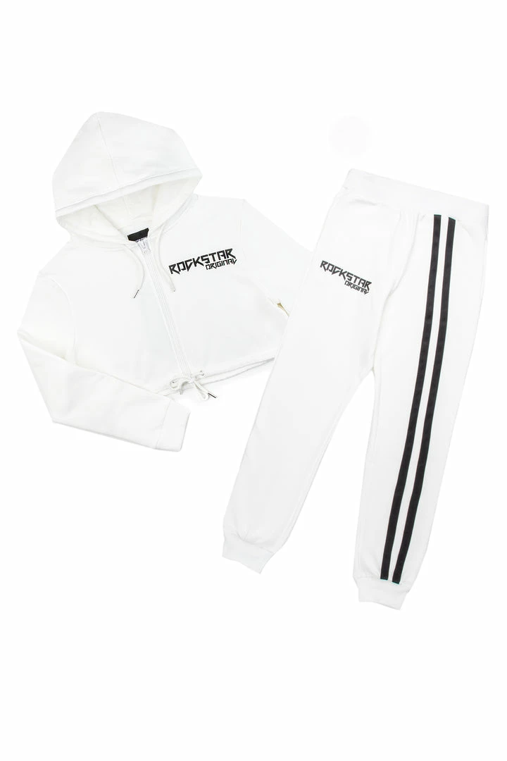 Deals 🥰 WOMENS TRACK SETS AVERY TRACKSET - WHITE 🧨 1 WOMENS TRACK SETS AVERY TRACKSET - WHITE