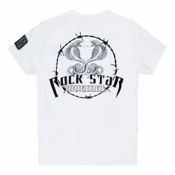 MENS TEES AZIEL GRAPHIC T-SHIRT-WHITE