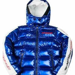 MENS OUTERWEAR Jackets & Outerwear Metallic Royal Blue Alasia Puffer Jacket