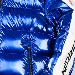 MENS OUTERWEAR Jackets & Outerwear Metallic Royal Blue Alasia Puffer Jacket