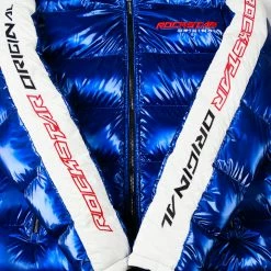 MENS OUTERWEAR Jackets & Outerwear Metallic Royal Blue Alasia Puffer Jacket