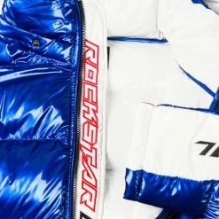 MENS OUTERWEAR Jackets & Outerwear Metallic Royal Blue Alasia Puffer Jacket