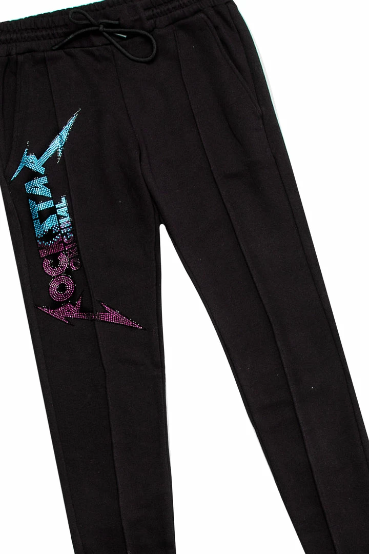 Discount 🎉 WOMENS TRACK SETS APPLE 2.0 TRACKSET-BLACK 🤩 3 WOMENS TRACK SETS APPLE 2.0 TRACKSET-BLACK