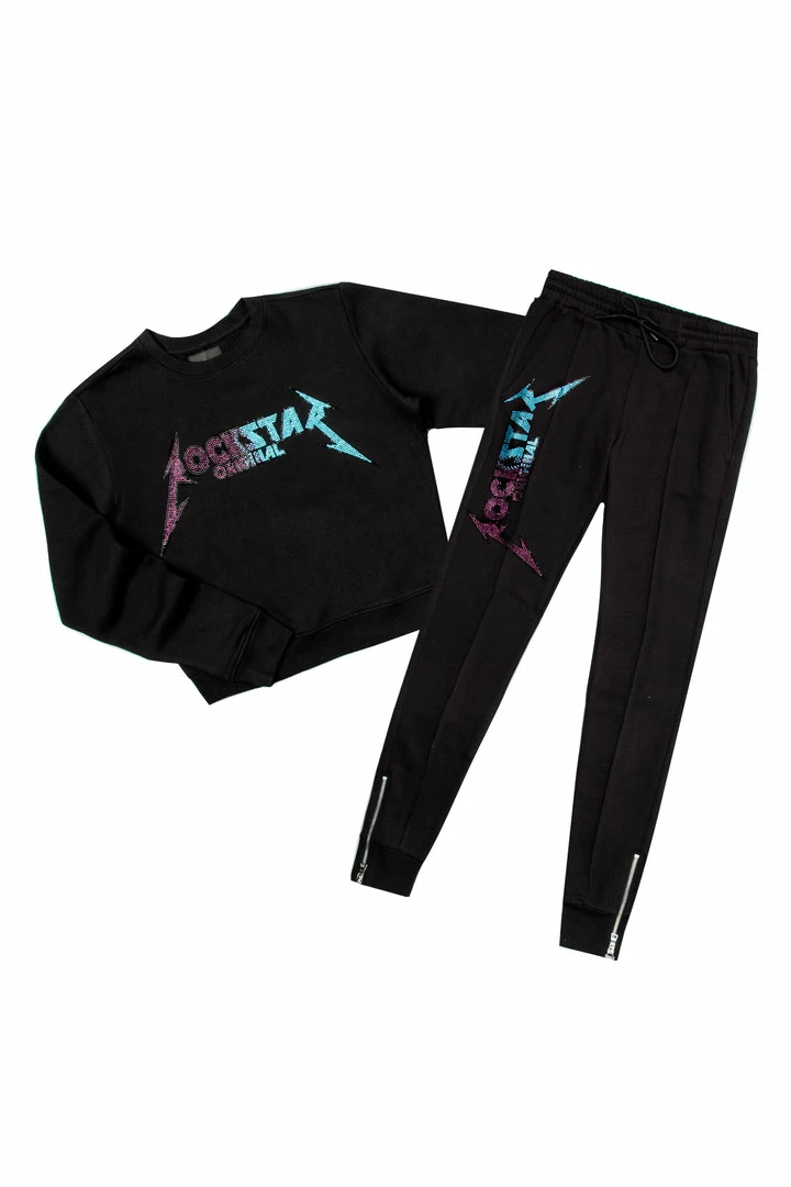 Discount 🎉 WOMENS TRACK SETS APPLE 2.0 TRACKSET-BLACK 🤩 1 WOMENS TRACK SETS APPLE 2.0 TRACKSET-BLACK