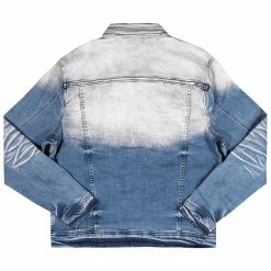 MENS DENIM JACKETS AVID DENIM JACKET- MEDIUM WASH