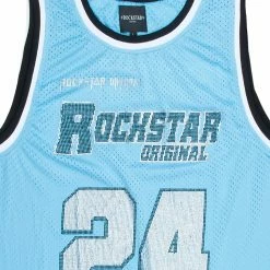 MENS TANKS BAKER JERSEY- BLUE Tops