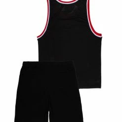 MENS SHORT SETS Track Sets BAKER SHORT SET-BLACK