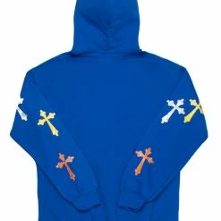 MENS HOODIES & SWEATSHIRTS Tops BAPTISTE HOODIE-ROYAL BLUE