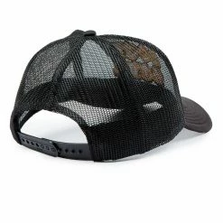 MENS ACCESSORIES BASTIAN VARSITY TRUCKER HAT-BLACK/WHITE