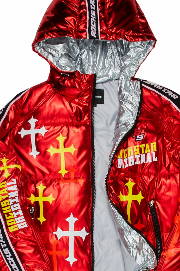 Budget 👍 WOMENS OUTERWEAR BEATRIX PUFFER JACKET-RED Best Seller 💯 3 WOMENS OUTERWEAR BEATRIX PUFFER JACKET-RED Best Seller