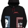MENS HOODIES & SWEATSHIRTS BILLIE PRINTED HOODIE-BLACK