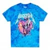 MENS TEES CHEVALIER GRAPHIC T-SHIRT-BLUE/BLACK