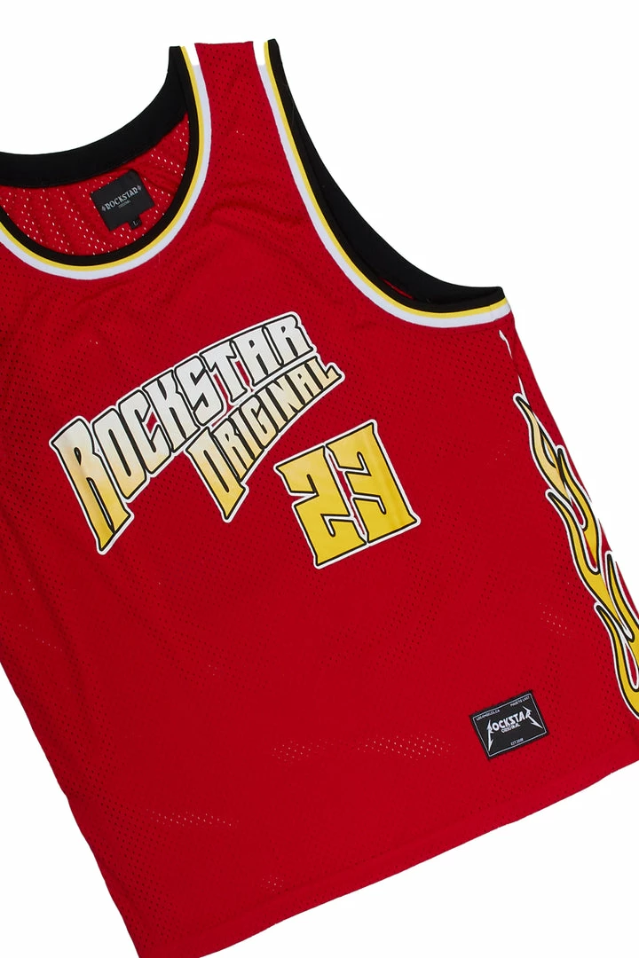 Best Pirce 😀 MENS SHORT SETS Track Sets BOLAN SHORT SET-RED 💯 2 MENS SHORT SETS Track Sets BOLAN SHORT SET-RED