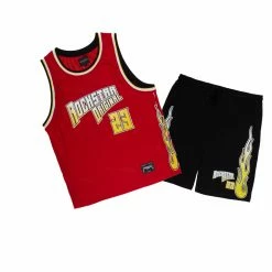 MENS SHORT SETS Track Sets BOLAN SHORT SET-RED