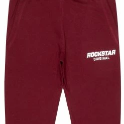 MENS PANTS BOSTON BASIC JOGGER-BURGUNDY Track Sets