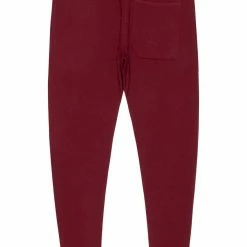 MENS PANTS BOSTON BASIC JOGGER-BURGUNDY Track Sets
