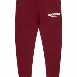 MENS PANTS BOSTON BASIC JOGGER-BURGUNDY Track Sets