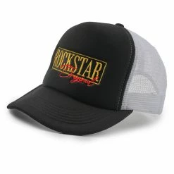 MENS ACCESSORIES BOTS TRUCKER HAT-BLACK